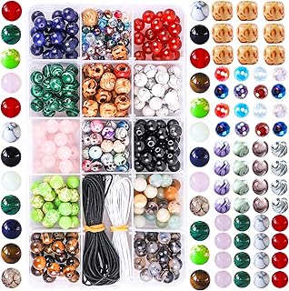 290-Piece Fishdown Mixed Stone Beads Jewelry Making Kit