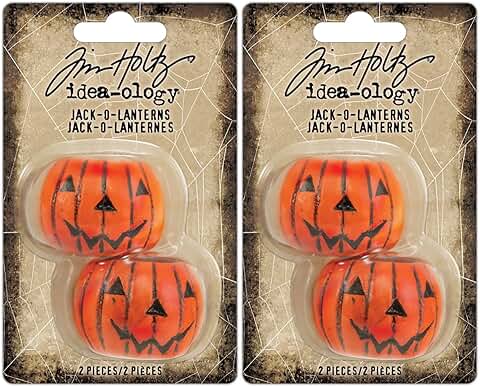 Halloween Jack-O-Lanterns 2-Pack Bundle