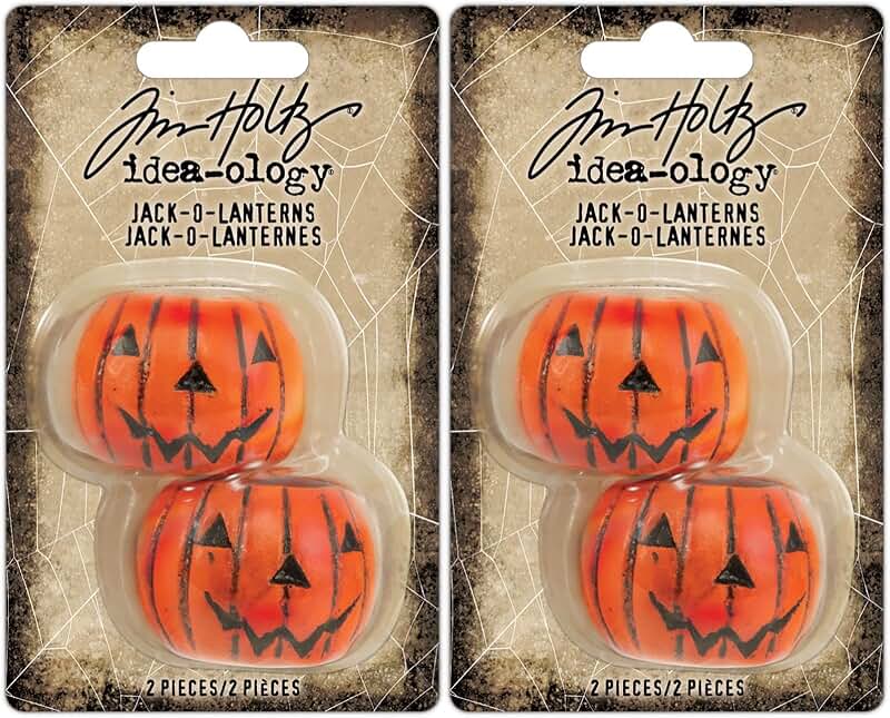 Halloween Jack-O-Lanterns 2-Pack Bundle