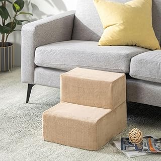 13-Inch Foam Pet Stairs and Ramp for Small Cats and Dogs