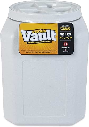 Sealed Pet Food Storage Container for Dogs and Cats