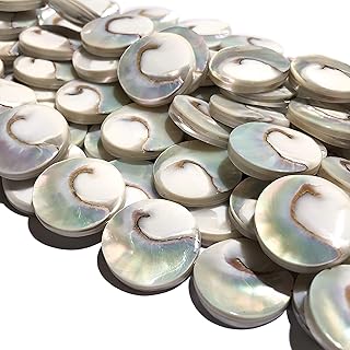 Metallic Silver Mermaid Beads with Iridescent Flash
