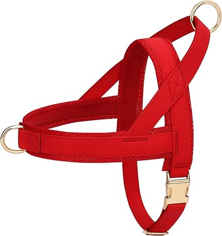 Soft Padded Step-In Dog Harness for Medium Dogs