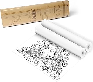 A4 Thermal Printer Paper Rolls, 8.27" Wide, 100 Sheets