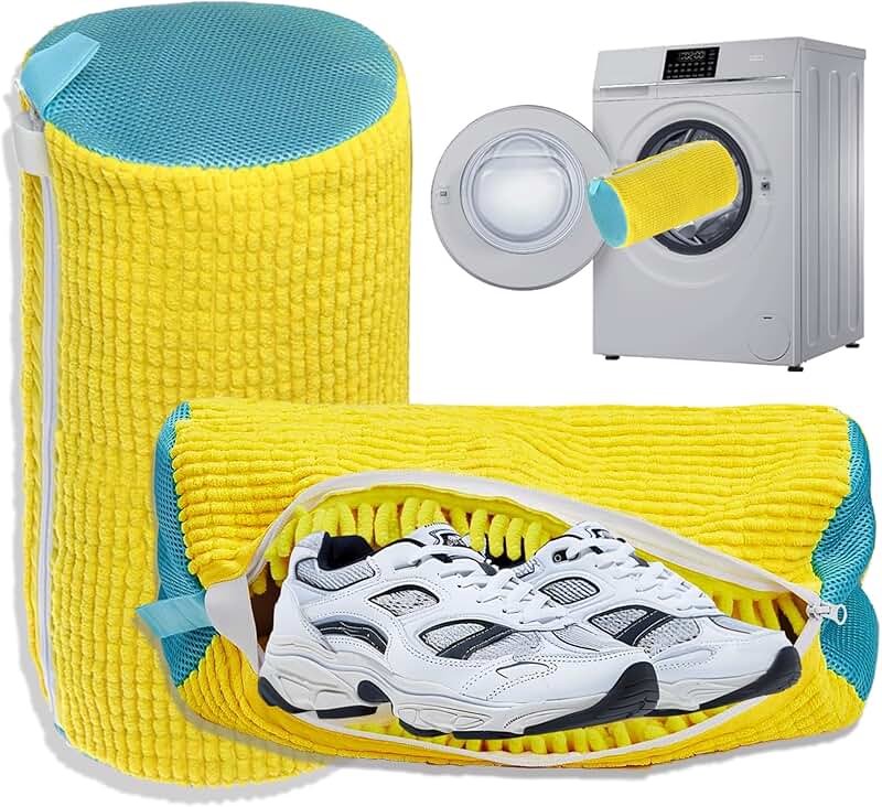 Reusable Shoe Washing Bags for All Shoe Types, 2 Pack