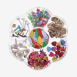 Mini Color Metal Paper Fasteners for Crafts
