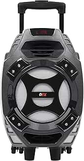 Rechargeable Portable Speaker with 8" Woofer and 400W