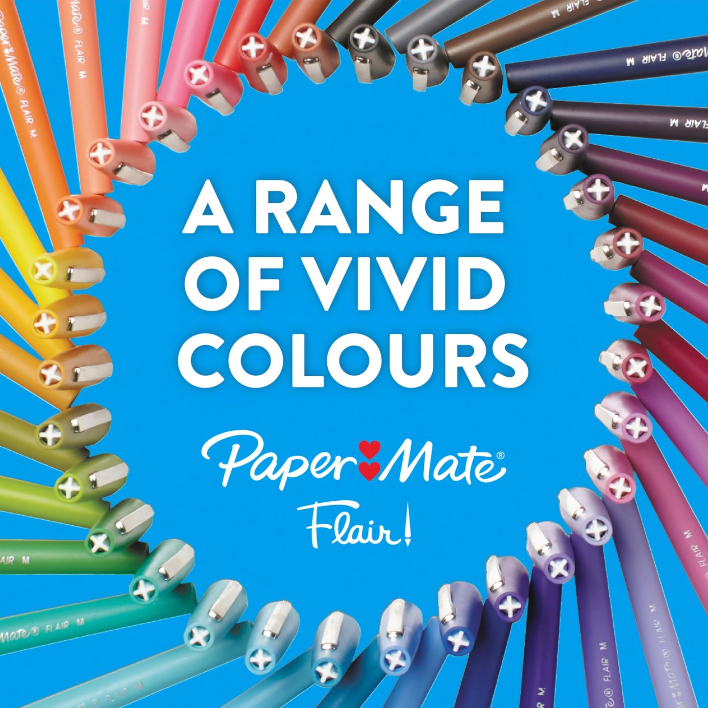 Red Felt Tip Marker Pens, 12 Pack