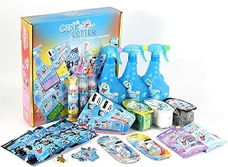 Multi-Purpose Cleaning Kit for Floors, Counters, Bathroom, and Glass