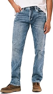 Men's Straight Fit Six Jeans
