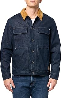 Men's Insulated Denim Trucker Jacket