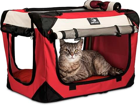 Soft-Sided Pet Carrier for Cats and Small Dogs