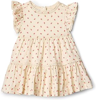 Sofia Grainge Toddler and Baby Girls' Woven Ruffle Sleeve Dress