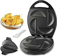 Electric Empanada and Dumpling Maker with Mold