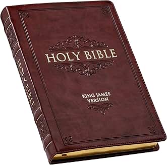 Large Print Red Letter Bible with Thumb Index and Ribbon