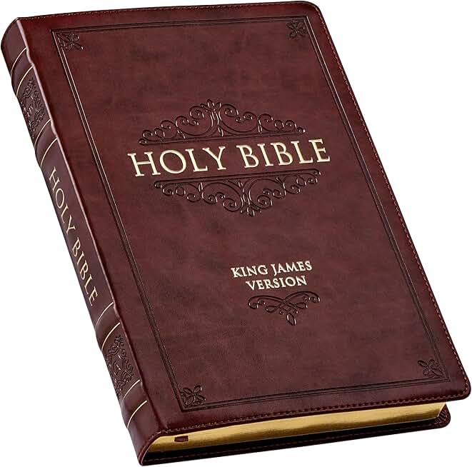 Large Print Red Letter Bible with Thumb Index and Ribbon