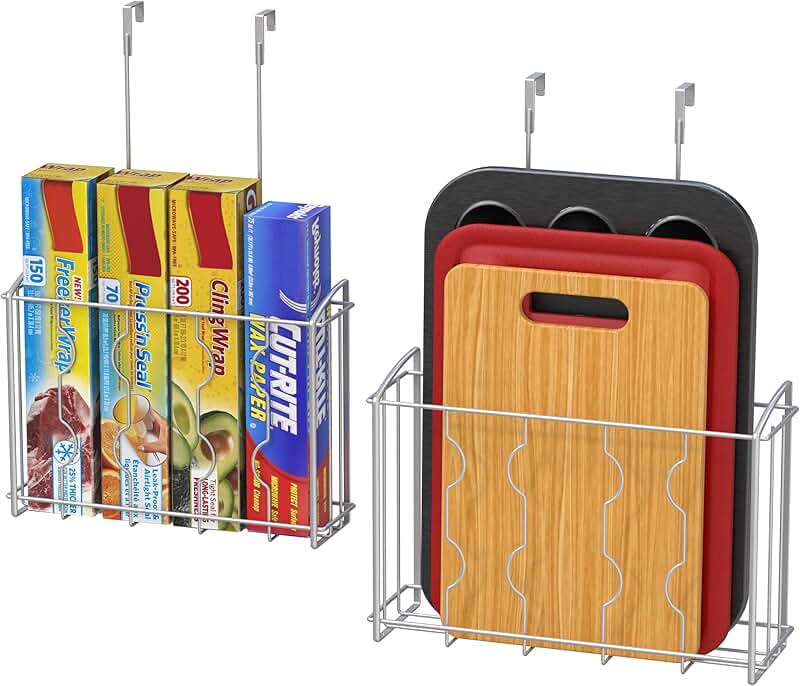 Airtight Cereal Dispenser Set, 2 Pack, 1.3L Clear