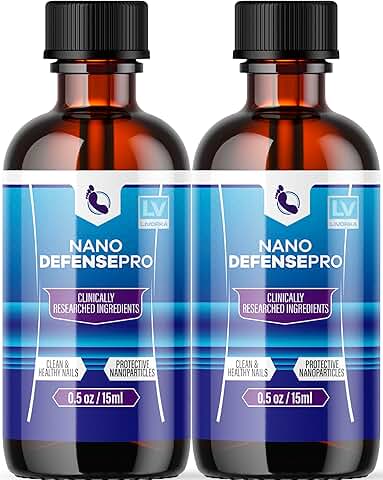 Nano Defense Pro Toenail Treatment, 2 Bottles