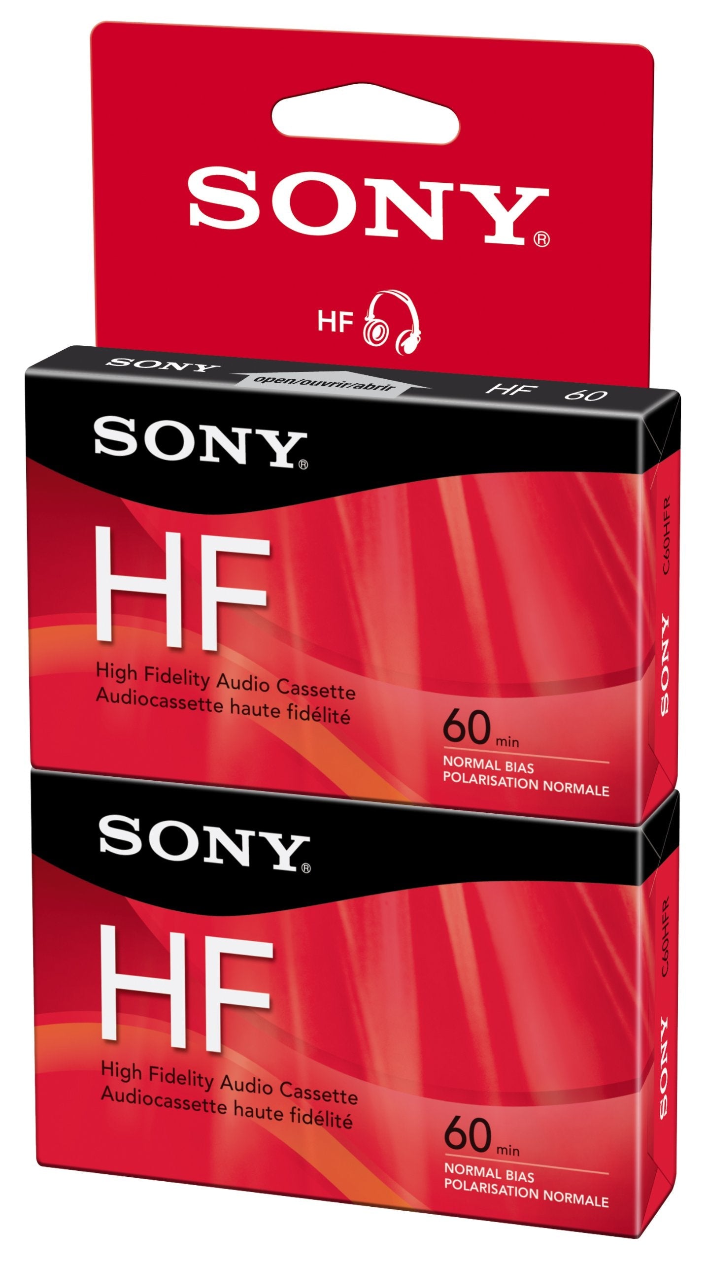 C60HFR/2 60 Minute HF Audio Tape (Hang Tab)