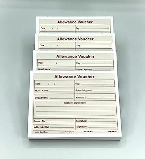 500 Cashier Vouchers and Receipts, 5.5" x 4.25"