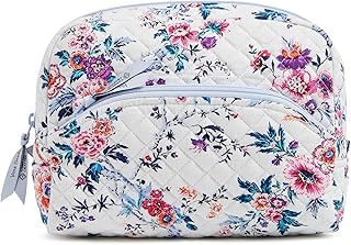 Large Cotton Cosmetic Organizer Bag for Women