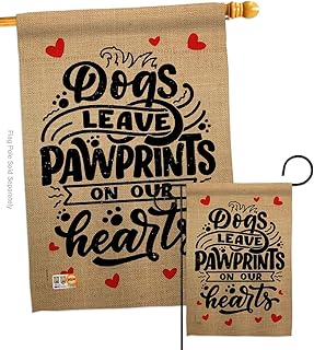 Dog and Pet Garden Flag Set for Yard Decoration