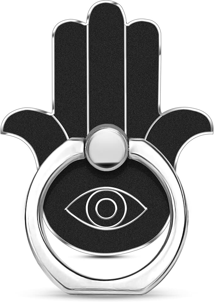Hand Phone Grip and Ring Stand for Devices