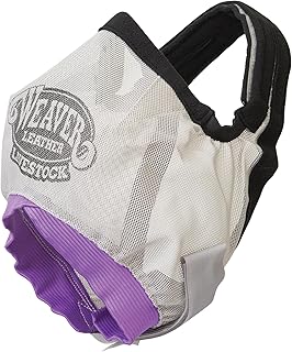 Adjustable Mesh Cow Fly Mask for Livestock