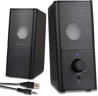 H21 Classic Desktop Computer Speakers with Stereo Sound