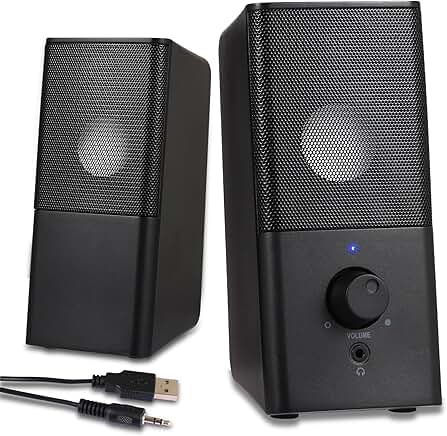 H21 Classic Desktop Computer Speakers with Stereo Sound
