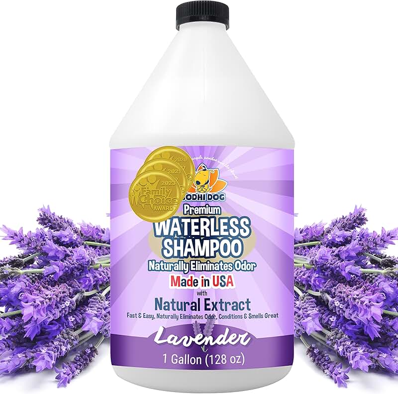 Natural Waterless Shampoo for Dogs and Cats