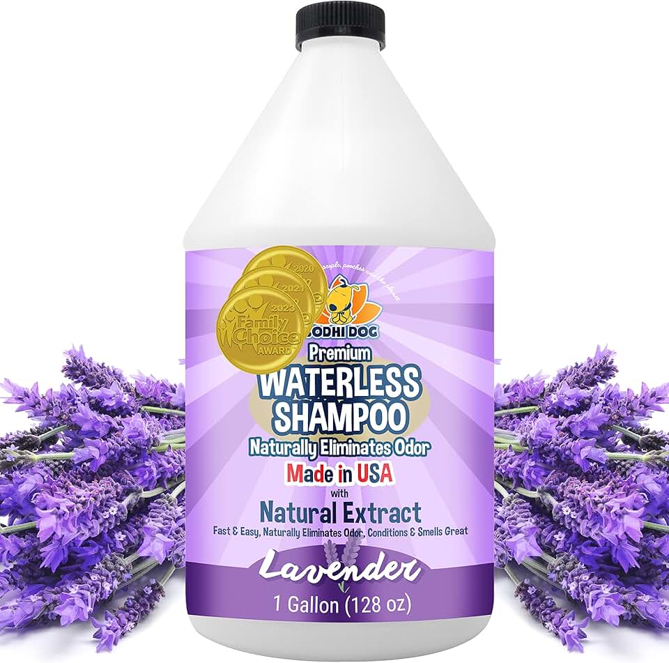 Natural Waterless Shampoo for Dogs and Cats