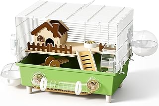10-in-1 Small Animal Cage with Accessories