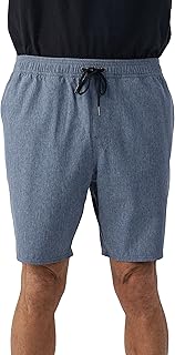 Men's 18-inch Elastic Waist Hybrid Shorts