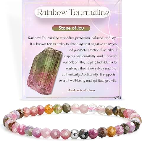 Handmade Natural Stone Beaded Bracelets for Women
