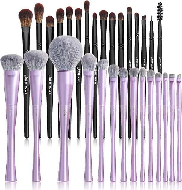 16-Piece Synthetic Eye Brush Set for Makeup