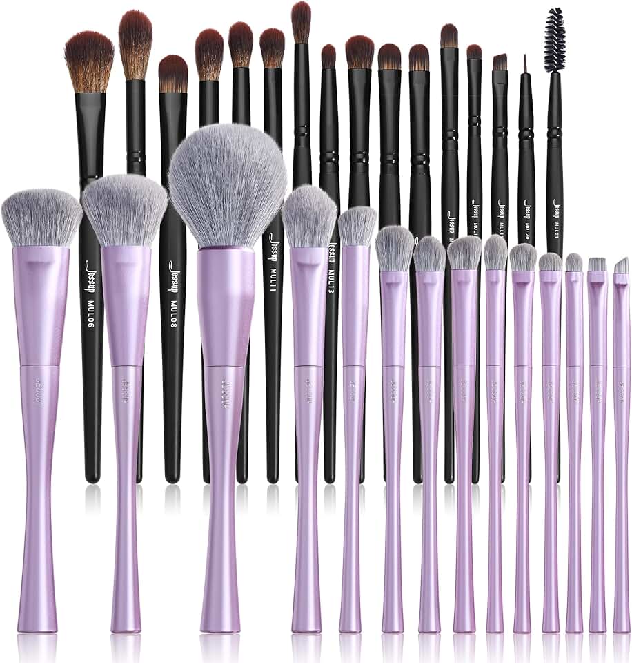 16-Piece Synthetic Eye Brush Set for Makeup