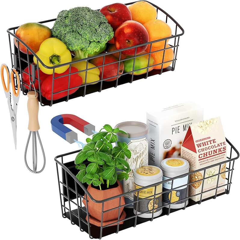 Mini 2-Tier Plastic Organizer with Slide-Out Bins