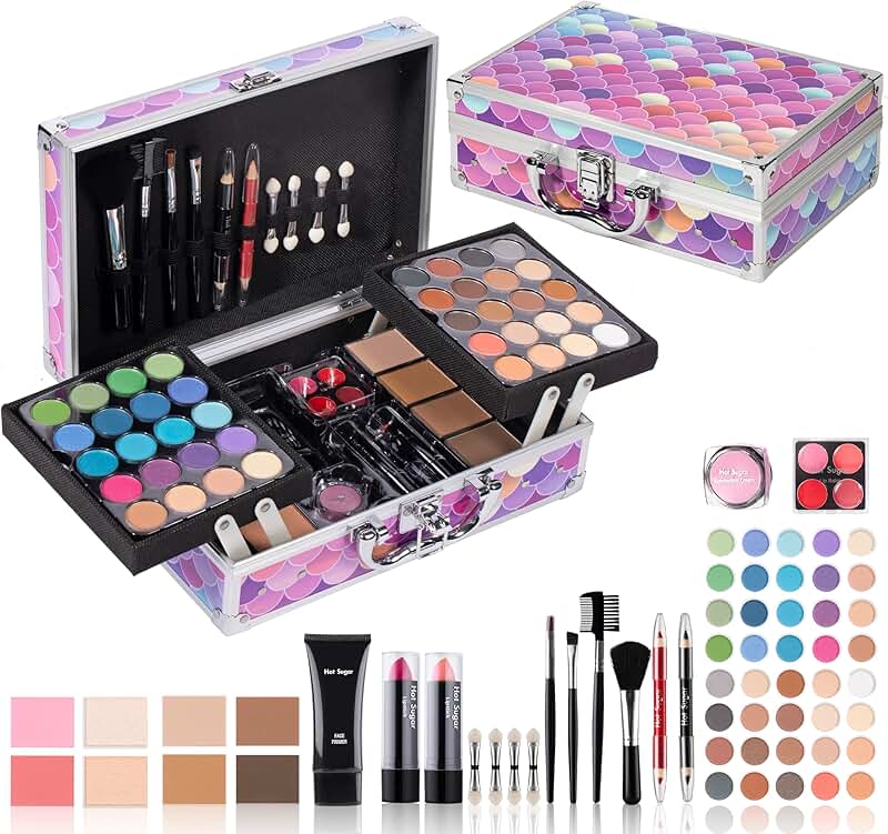 Mermaid Makeup Kit for Girls Ages 8-16