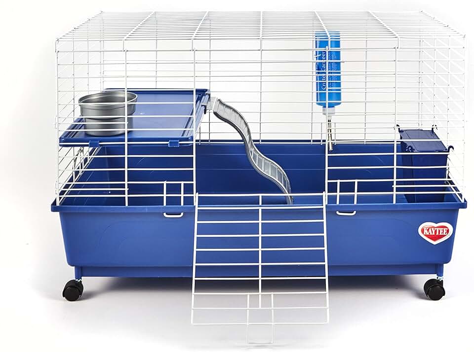 Deluxe 2-Level Habitat for Pet Guinea Pigs