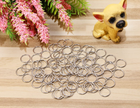 Stainless Steel Open Jump Rings for Jewelry Making 100PCS