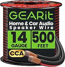 14 Gauge 500ft Speaker Wire for Audio Systems