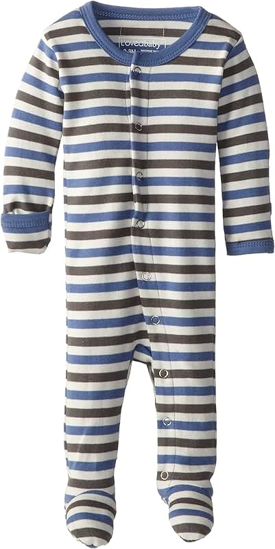Baby Organic Cotton Footed Overall