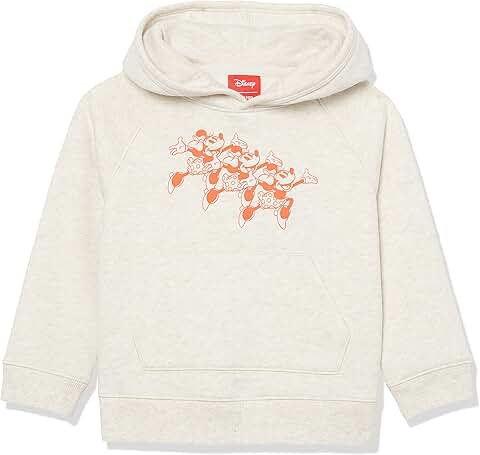 Girls' Fleece Pullover Hoodie with Princess and Star Wars Designs