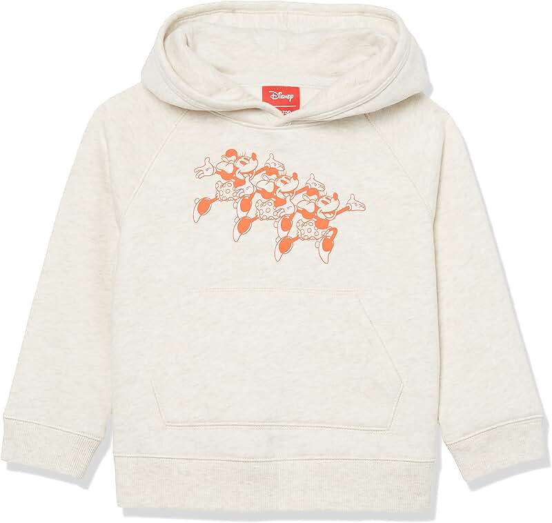 Girls' Fleece Pullover Hoodie with Princess and Star Wars Designs