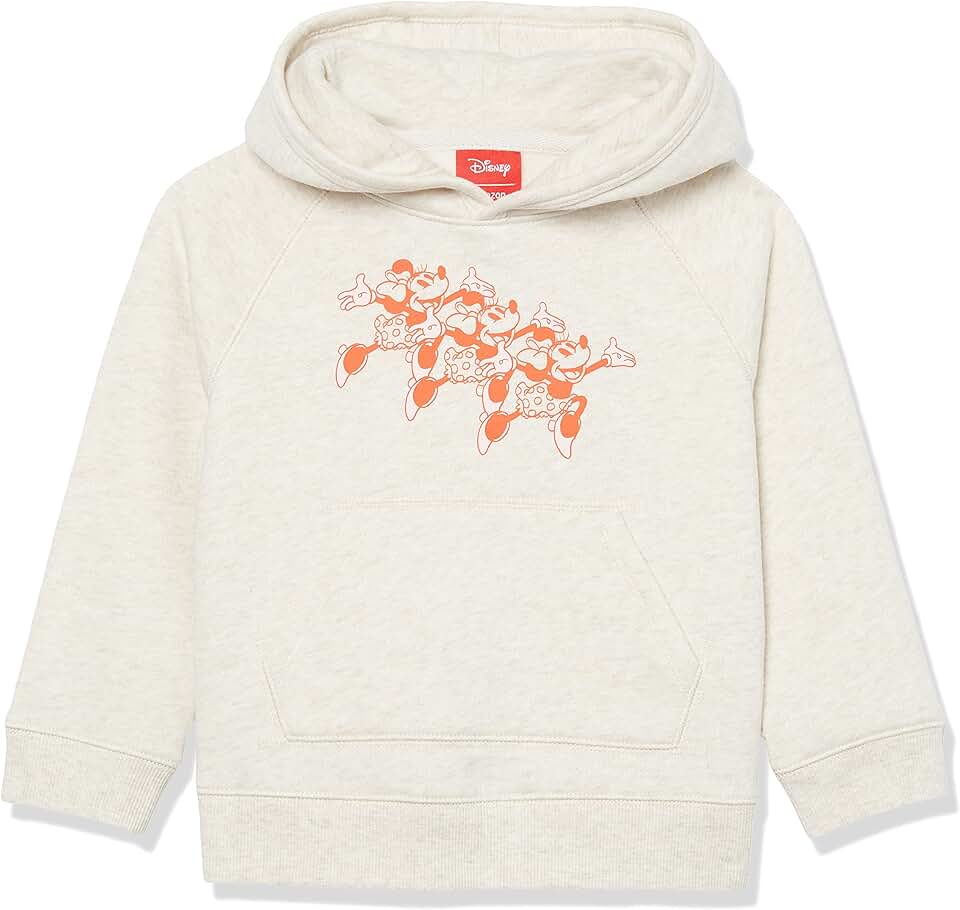 Girls' Fleece Pullover Hoodie with Princess and Star Wars Designs