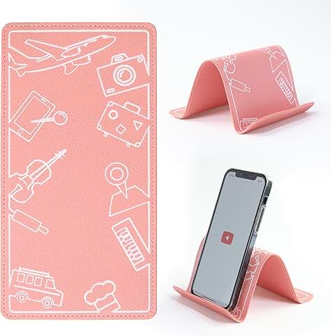 Adjustable Phone and Tablet Stand, Foldable and Portable