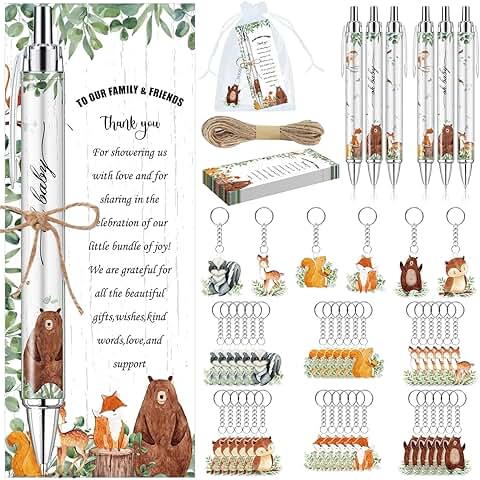 145 Woodland Baby Shower Favors for Guests