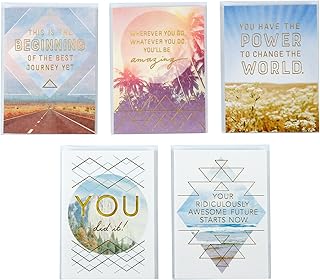 Fun Graduation Card Assortment with Envelopes