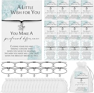 Starfish Story Gifts Set with Notecards, Bracelets, Bags